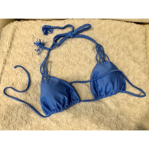 LULI Fama Gorgeous Blue Cuba 2 piece bikini - Picture 3 of 12